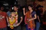 Bhushan Kumar, Divya Khosla Kumar at T-series ganpati Visarjan in Andheri, Mumbai on 30th Sept 2012 (83).JPG